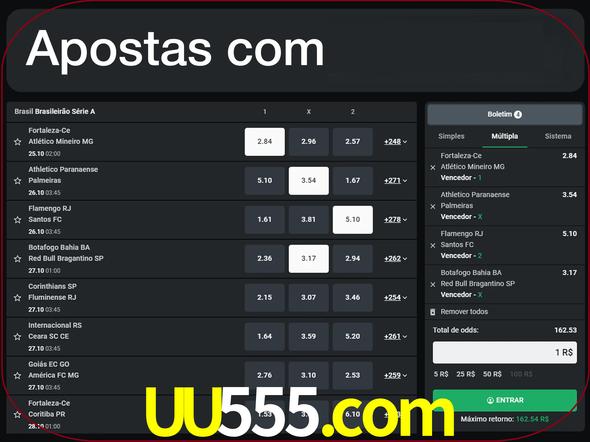 Aposte em vários diciplines com LeonBet.