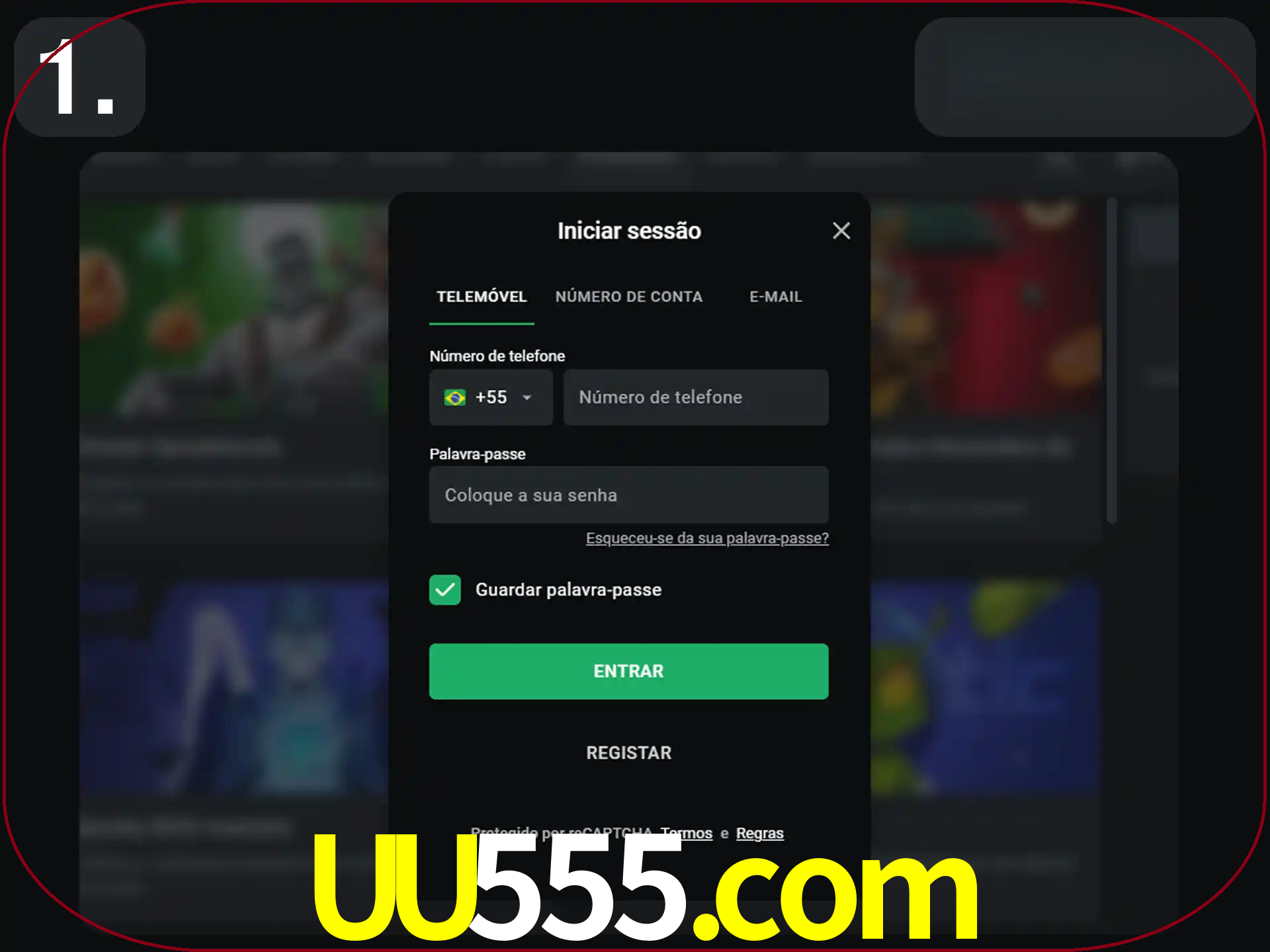 Acesse o site.