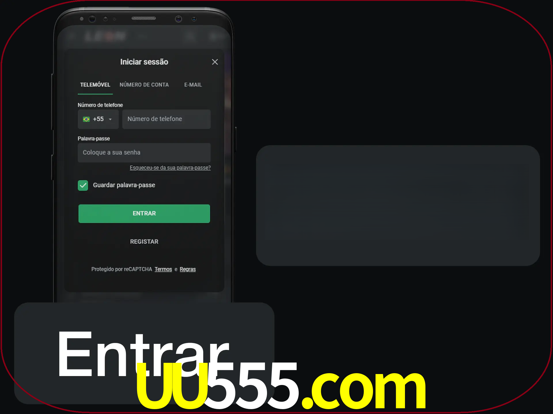 Faça o login para começar a apostar e jogar no cassino.